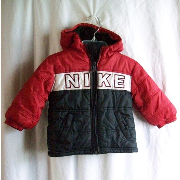 red white black nike jacket